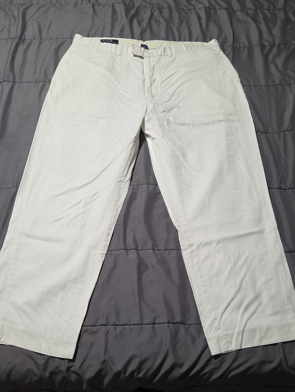 Polo by Ralph Lauren Men's White/Cream Chinos